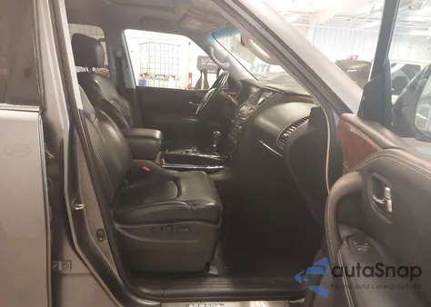 2017 Nissan Armada Platinum из США, поврежденный, VIN JN8AY2NE2H9707190